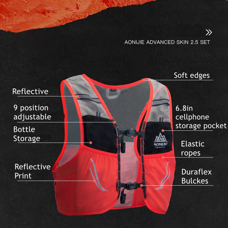 AONIJIE C932 Lightweight Backp - Hydration Vest ulasan dan harga