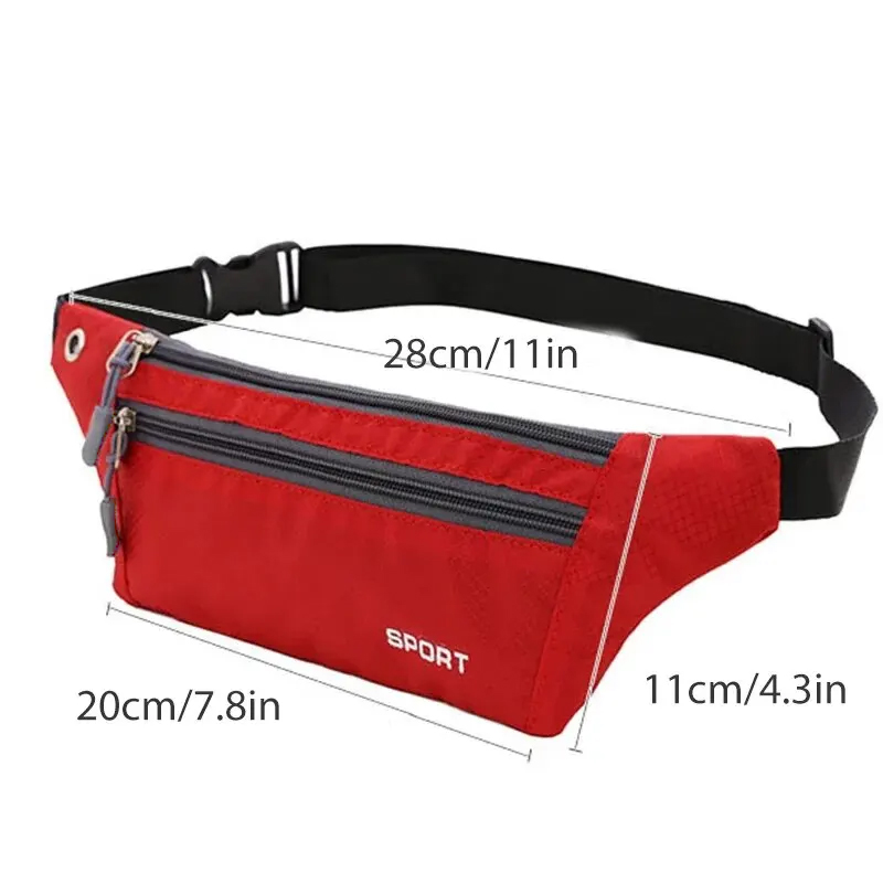 Multifunction Man Waist Bag Ny - Running Belt ulasan dan harga