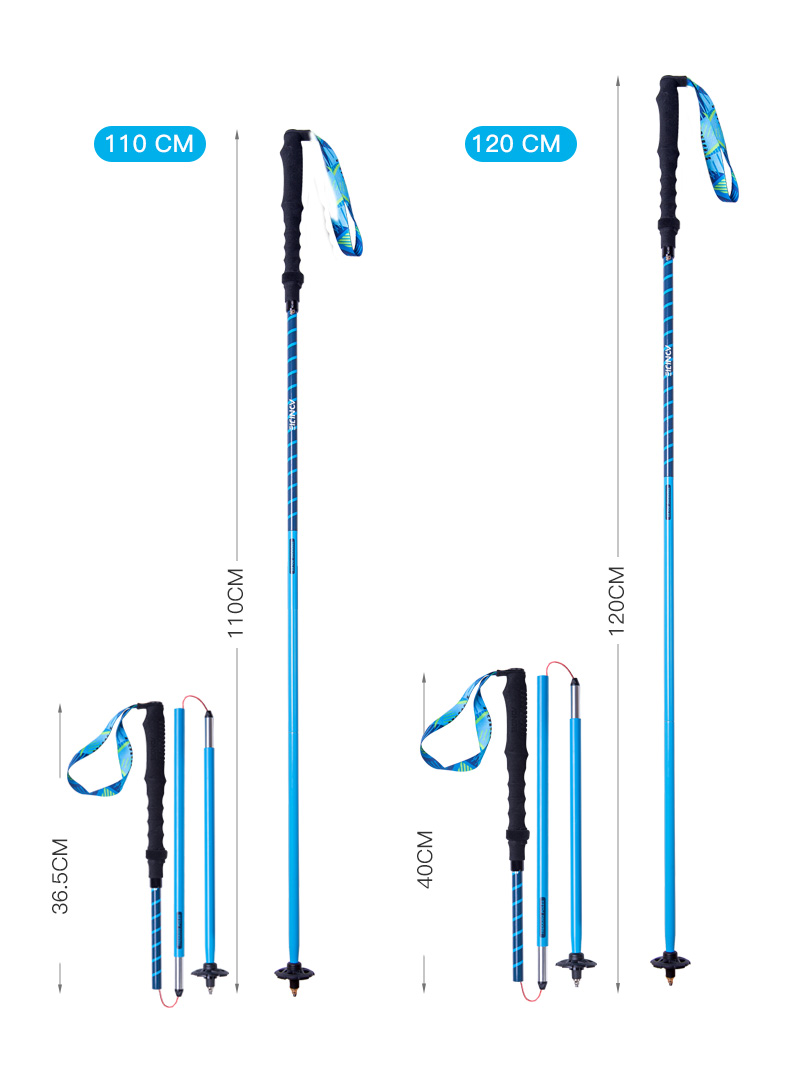 2pcs  AONIJIE All Types of Hik - Trekking Pole Carbon ulasan dan harga