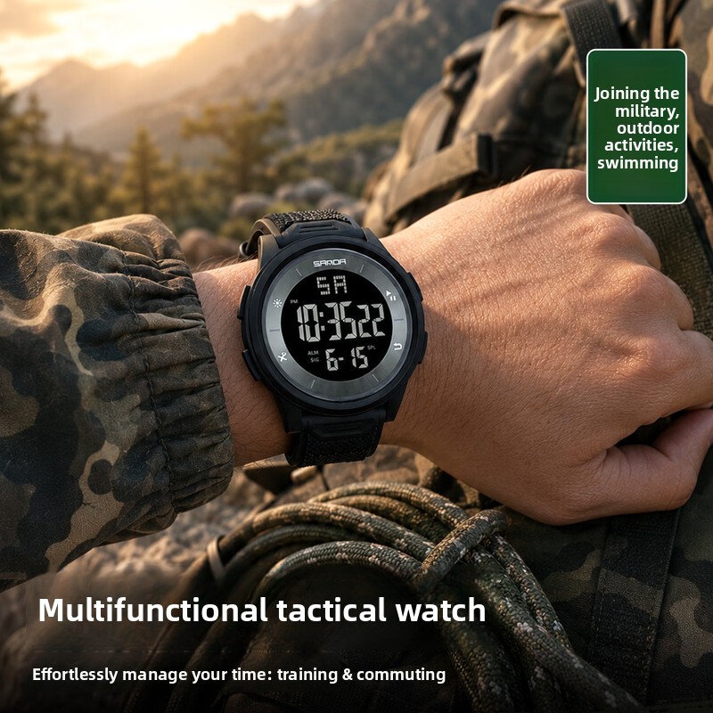 Multifunctional Tactical Digit - Running Watch ulasan dan harga