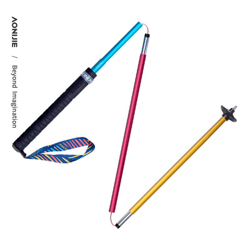 2pcs AONIJIE New Folding Outdo - Trekking Pole Carbon ulasan dan harga
