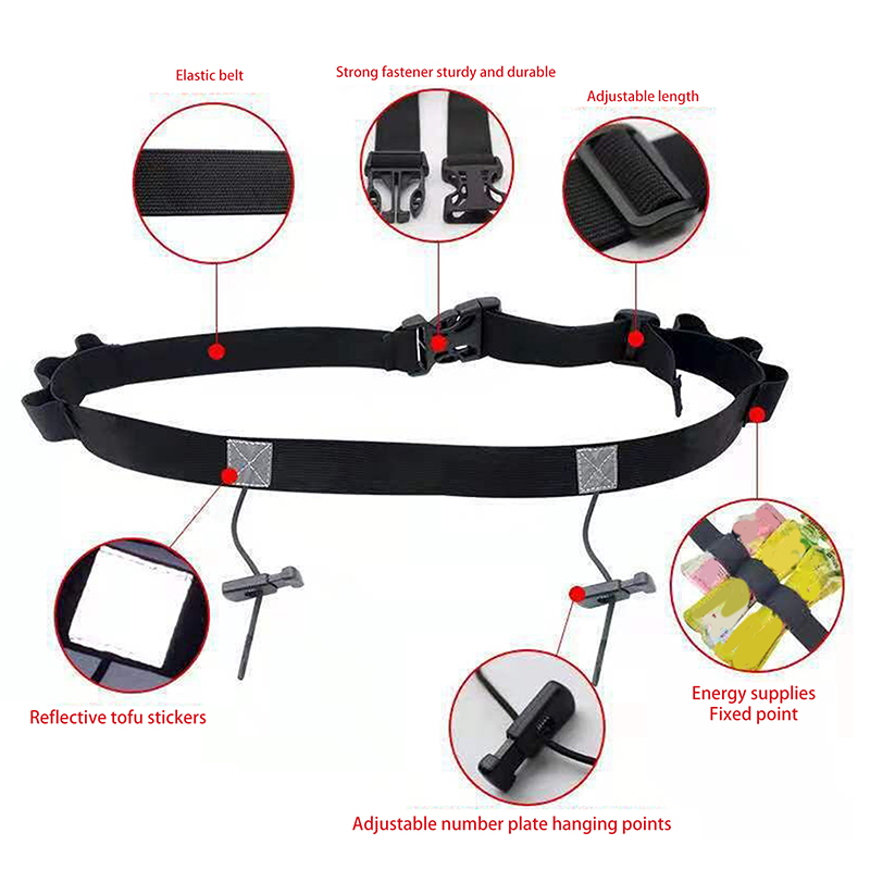 Running Race Number Belt Waist - Running Belt ulasan dan harga
