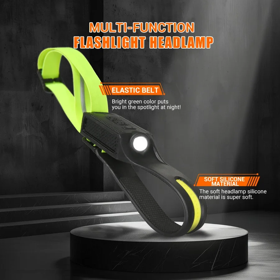 LED HeadlampRechargeable 3-mod - Running Headlamp ulasan dan harga
