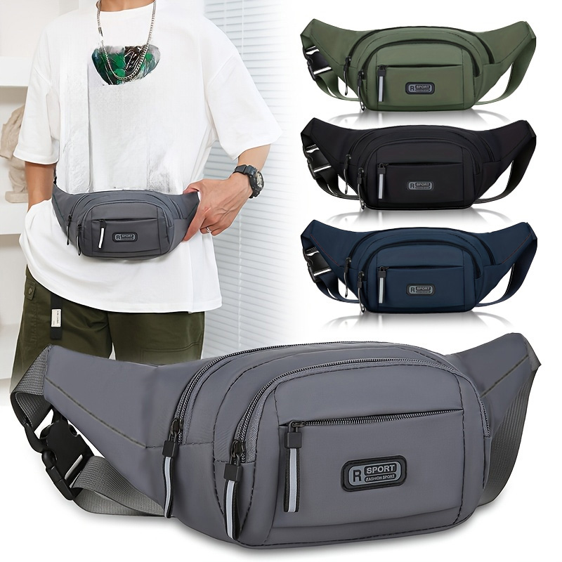 Men Waterproof Waist Bag Multi - Running Belt ulasan dan harga