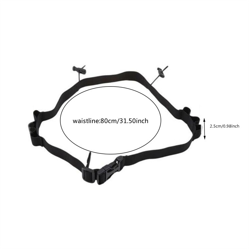 Running Race Number Belt Waist - Race Bib ulasan dan harga