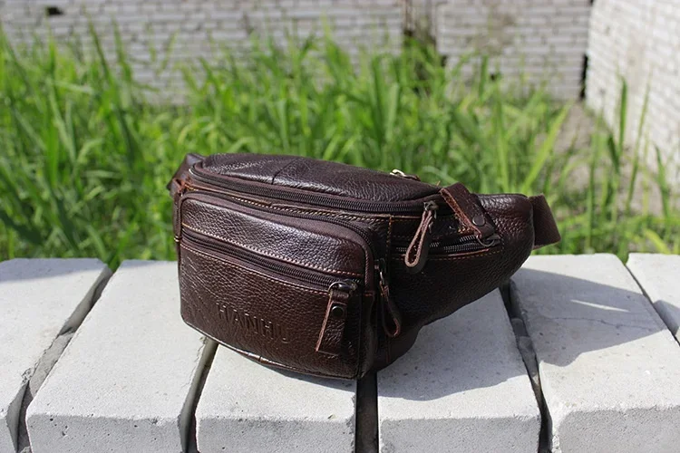 Genuine Cowhide Leather Waist  - Running Belt ulasan dan harga