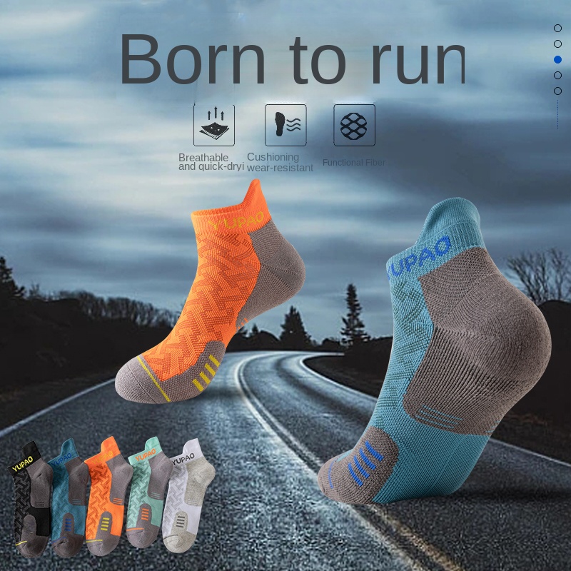 3 Pairs  New Men's Professiona - Sports Socks ulasan dan harga