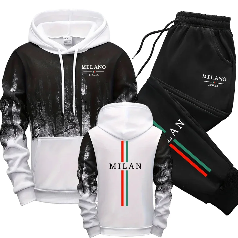 Autumn Winter Tracksuit Italy  - Joggers Pants ulasan dan harga