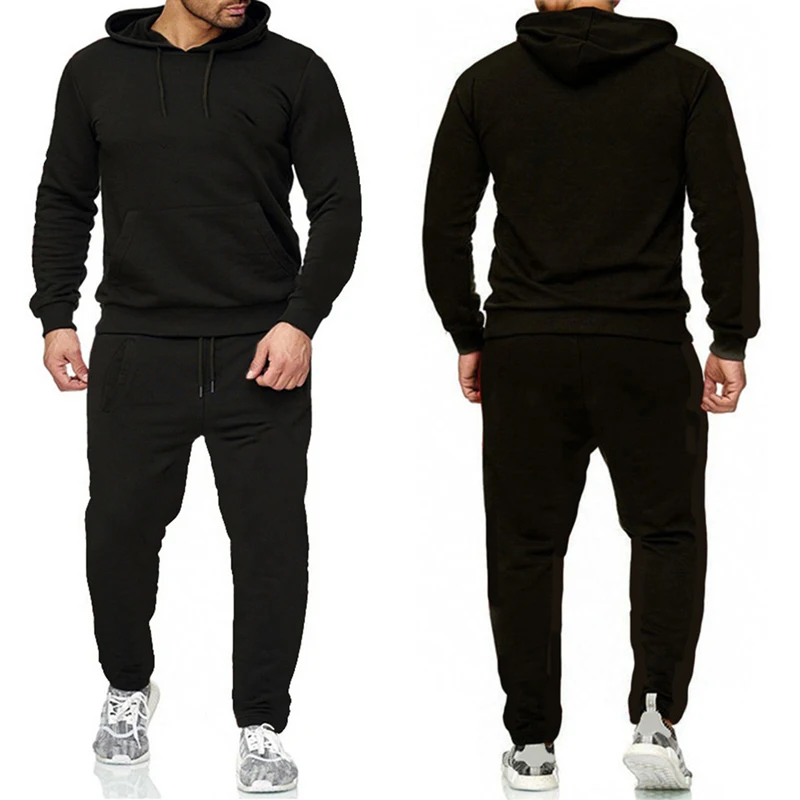 Classic Mens Solid Color Track - Joggers Pants ulasan dan harga