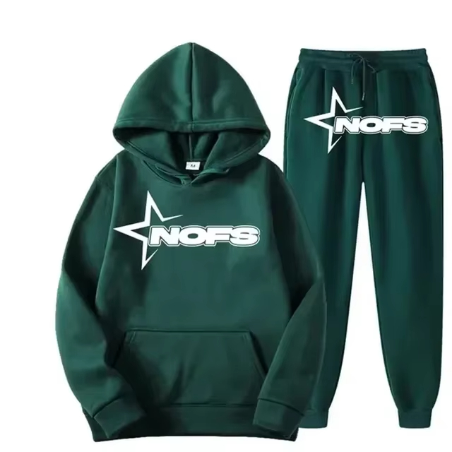 2026 Streetwear Men Hooded Swe - Joggers Pants ulasan dan harga