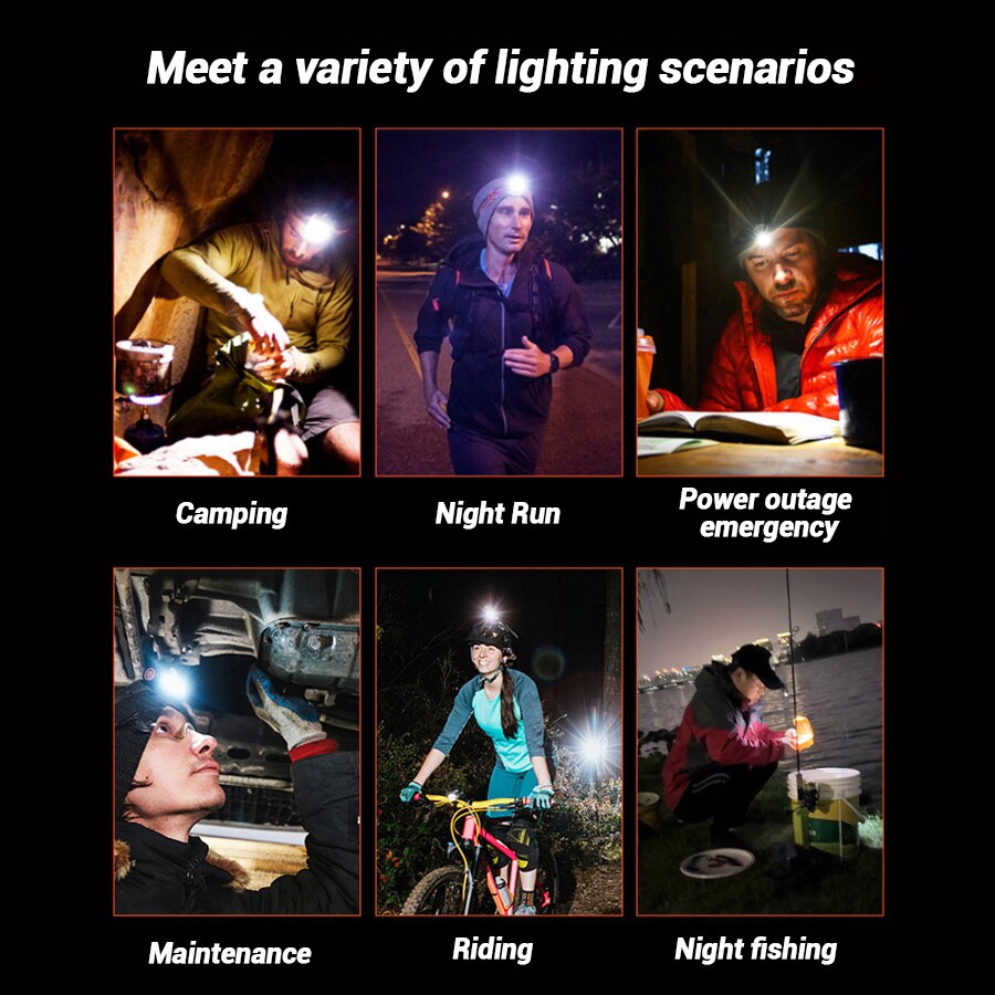 F5 Rechargeable Hands-Free Led - Running Headlamp ulasan dan harga