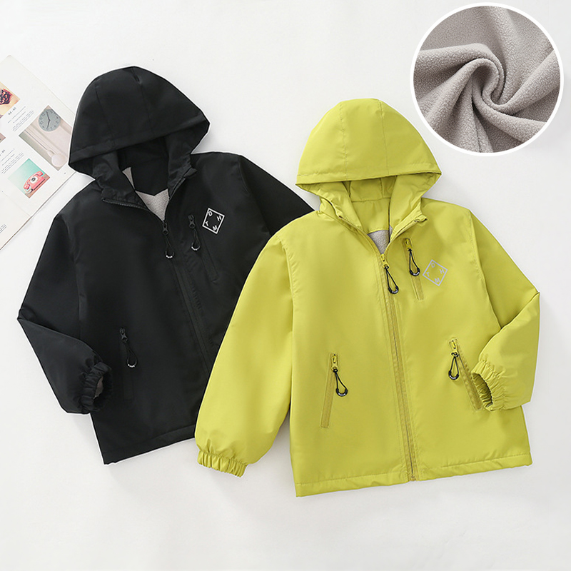 Autumn Winter Boys Jacket Thic - Running Gear Kids ulasan dan harga